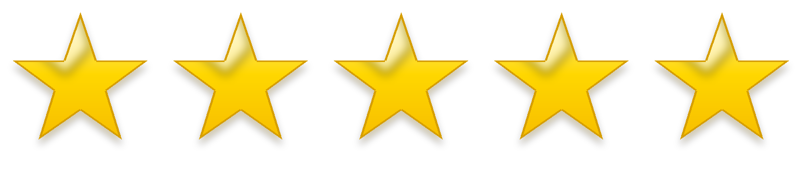 Five gold stars