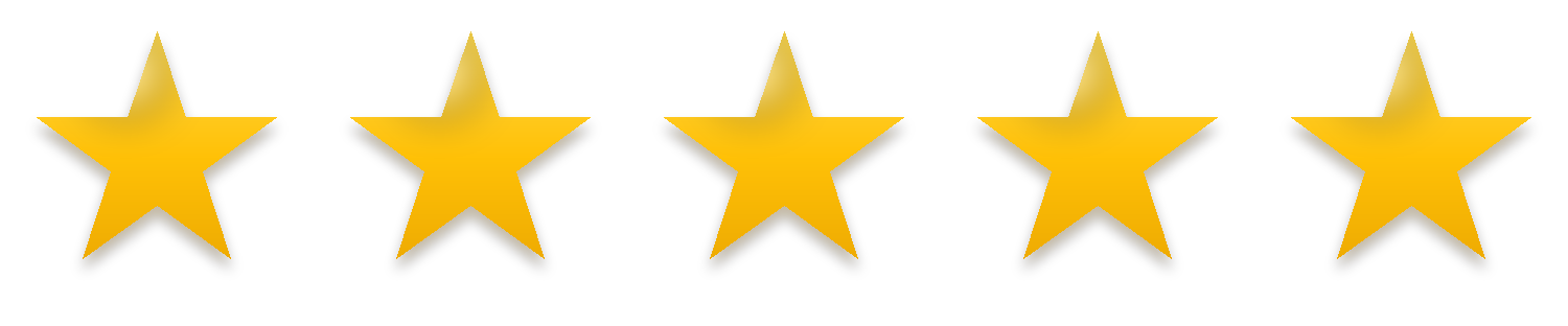 Five gold stars